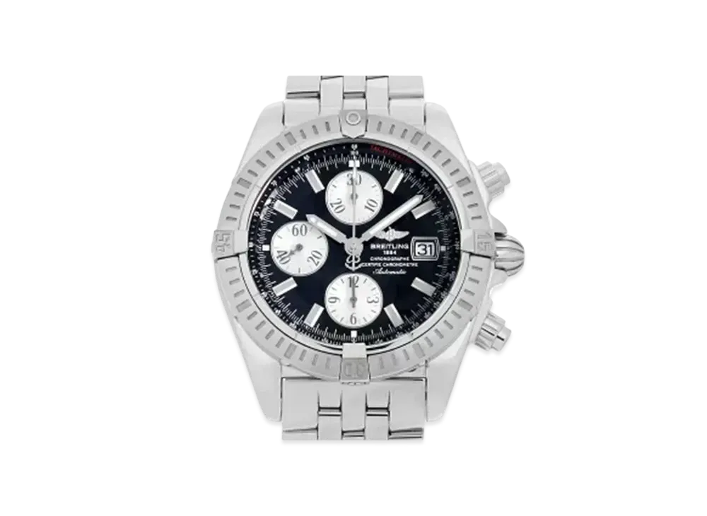 Breitling Chronomat Evolution "Black/Stainless Steel"