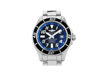 Breitling Superocean 42 Abyss Blue "Black/Stainless Steel"
