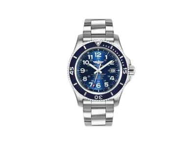 Breitling Superocean II 44 "Blue/Stainless Steel"