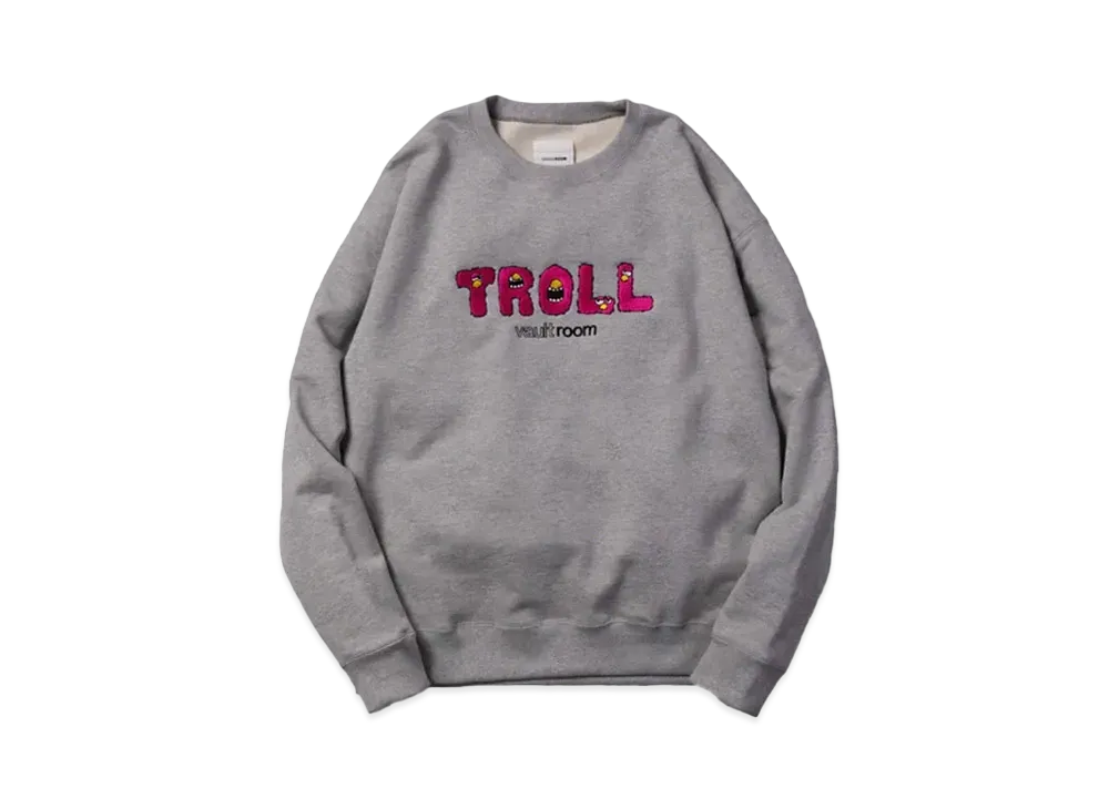 VAULTROOM Troll Crewneck "Gray"