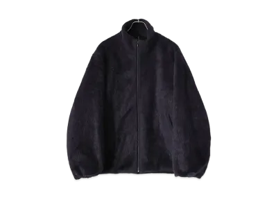 COMOLI Camel Shaggy Jacket "Navy"