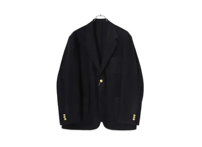 COMOLI Cashmere Navy Blazer "Navy"