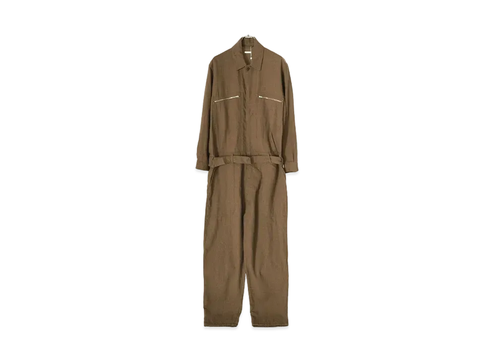 COMOLI Full-Length Wool All-in-One "Khaki"
