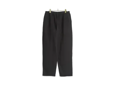 COMOLI Cotton Fleece Pants "Fade Black"
