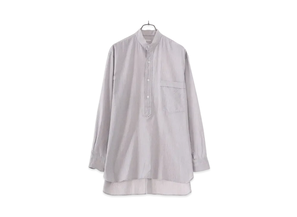 COMOLI C/CA Stripe Pullover Shirt "Stripe"