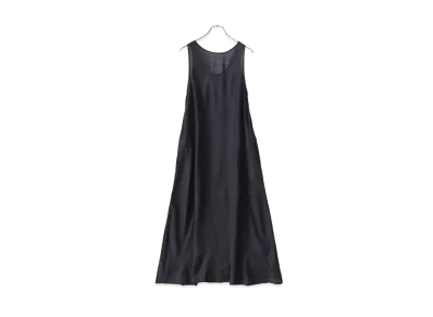 COMOLI Women's Wool Silk Sleeveless "Navy"