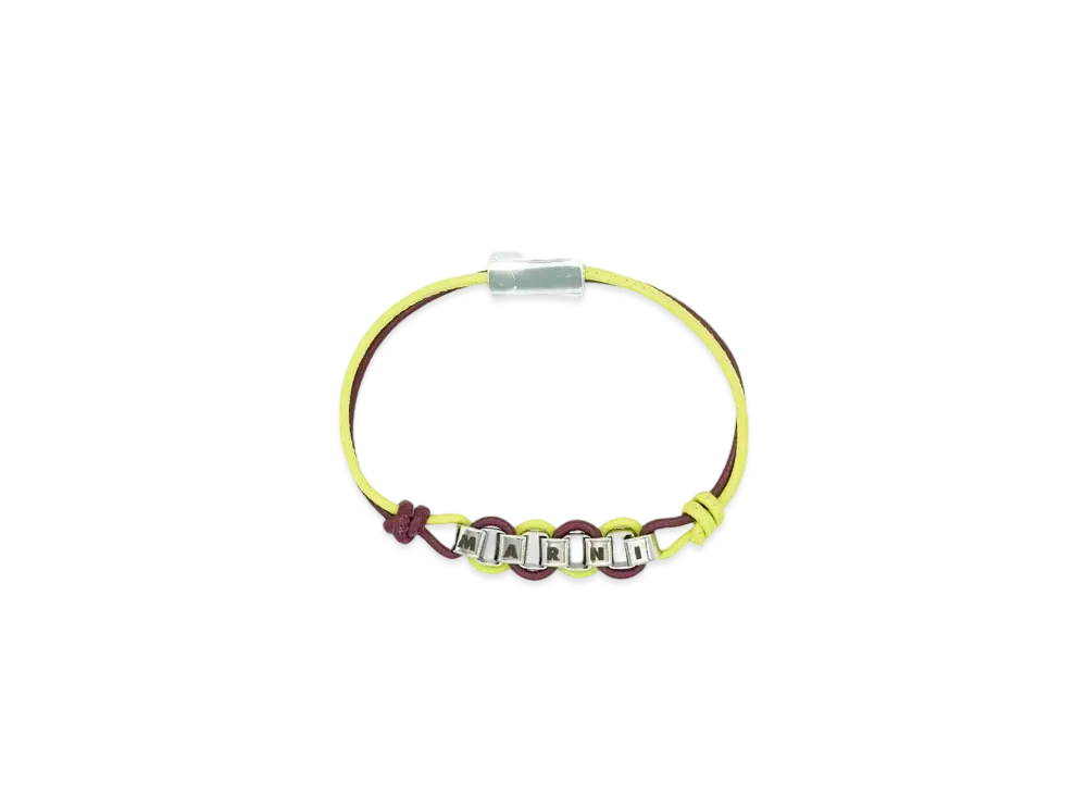 MARNI BRACELETS "RUBY/ GRASS"