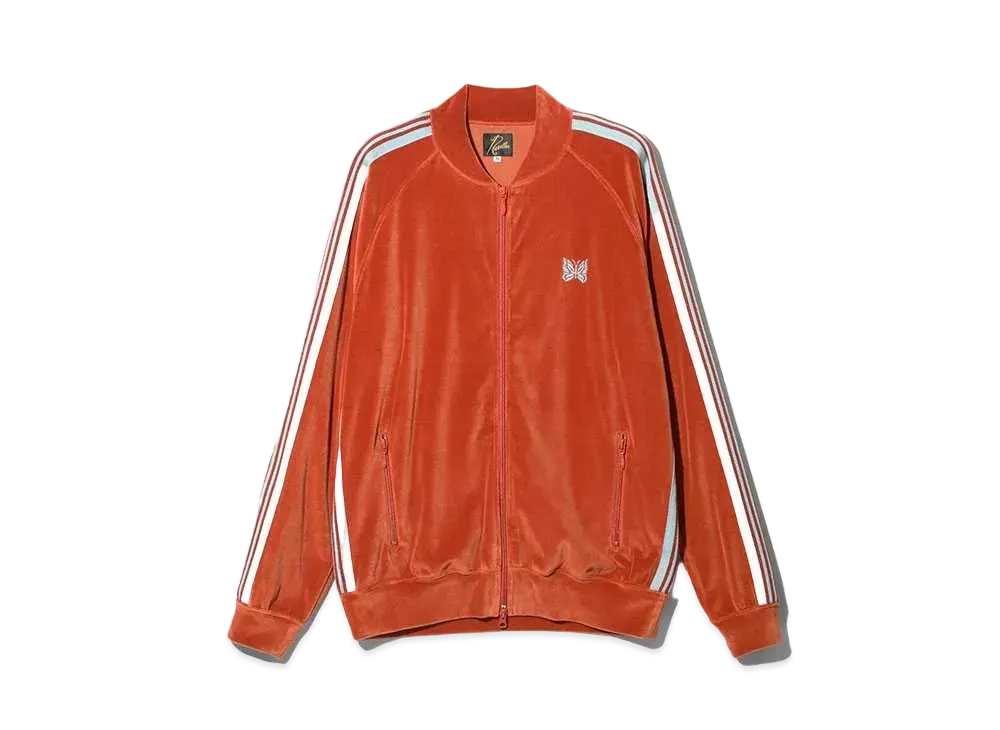 Needles RC Track Jacket - C/PE Velour "Orange"