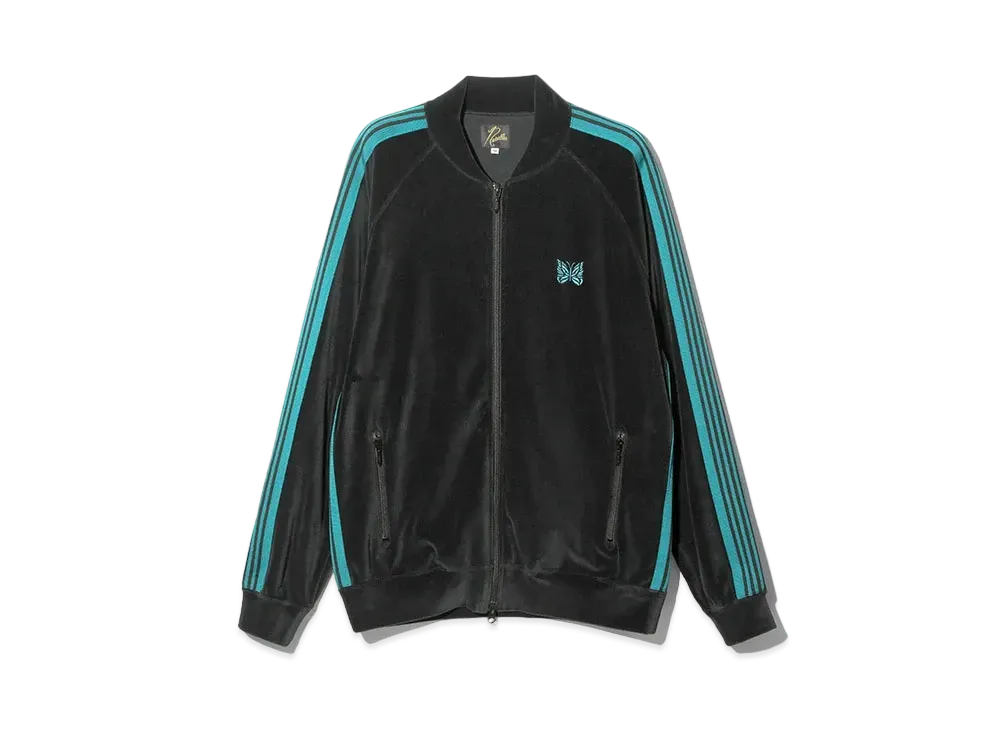 Needles RC Track Jacket - C/PE Velour "Black"