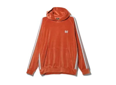Needles Track Hoody - C/PE Velour "Orange"