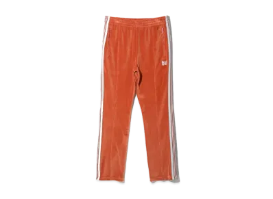 Needles Narrow Track Pant - C/PE Velour "Orange"