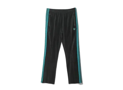 Needles Narrow Track Pant - C/PE Velour "Black"