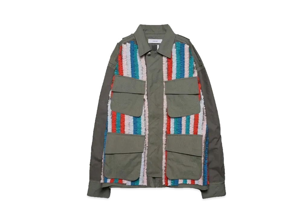 FACETASM FRILL JACKET "MULTI"