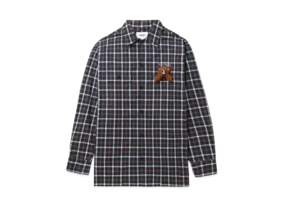 doublet With My Friend Check Shirt "Navy"