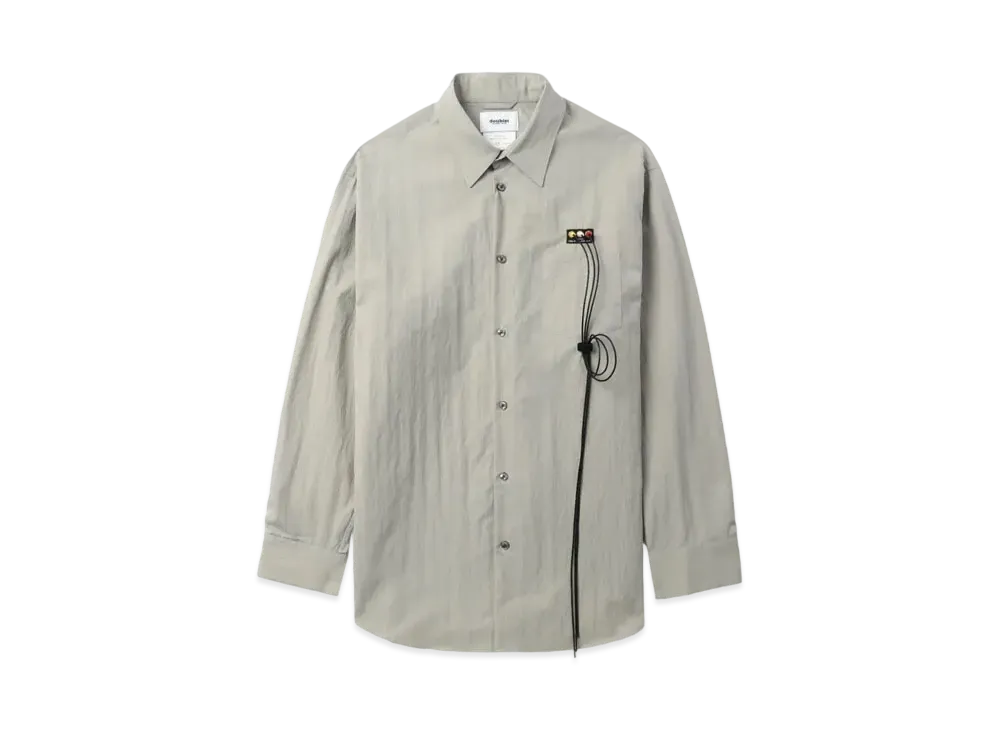 doublet 3D Detail Shirt "Gray"