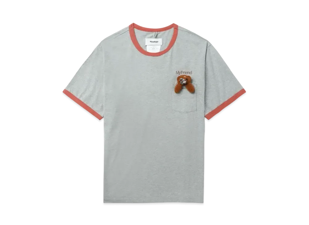 doublet Terminator Teddy Bear T-shirt "Gray"