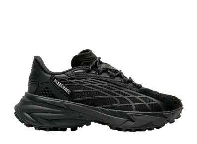 PLEASURES × Puma Spirex "Puma Black"