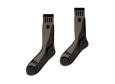 doublet Two Dimensional Socks "Gray"