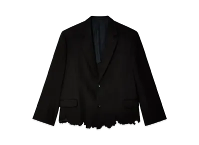 doublet Cut Off Jacket "Black"