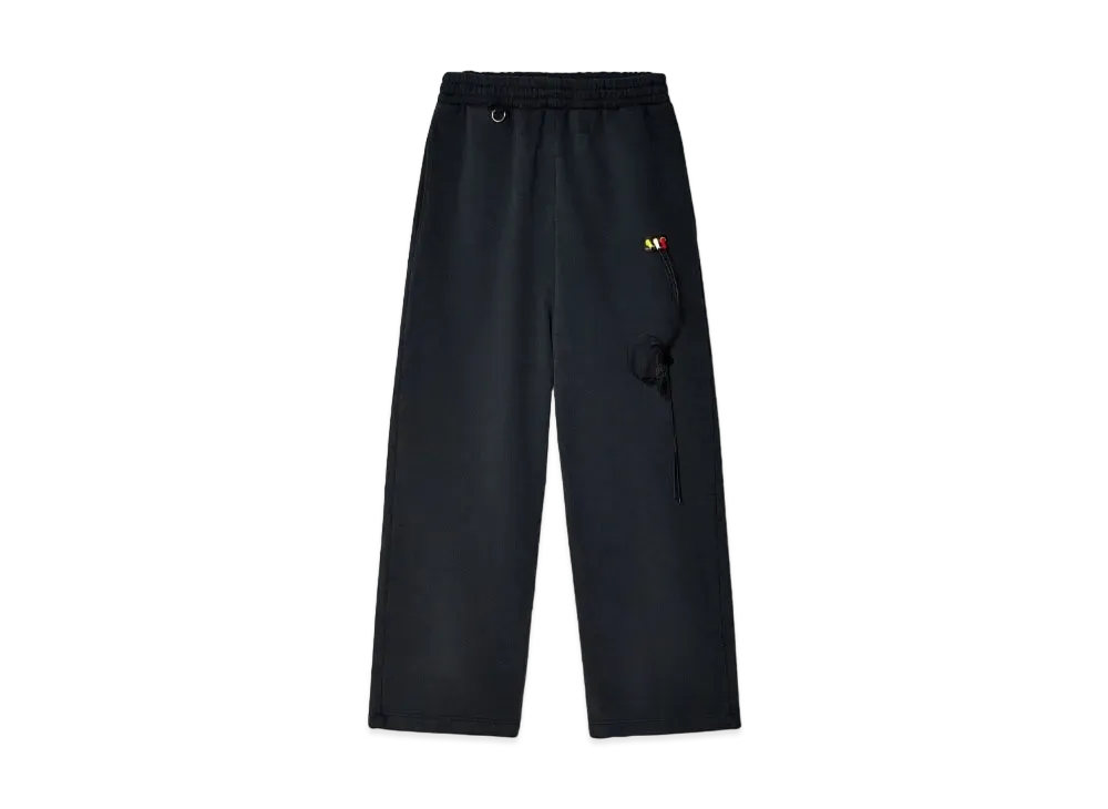 doublet RCA Cable Embroidery Track Pants "Black"