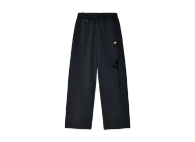 doublet RCA Cable Embroidery Track Pants "Black"