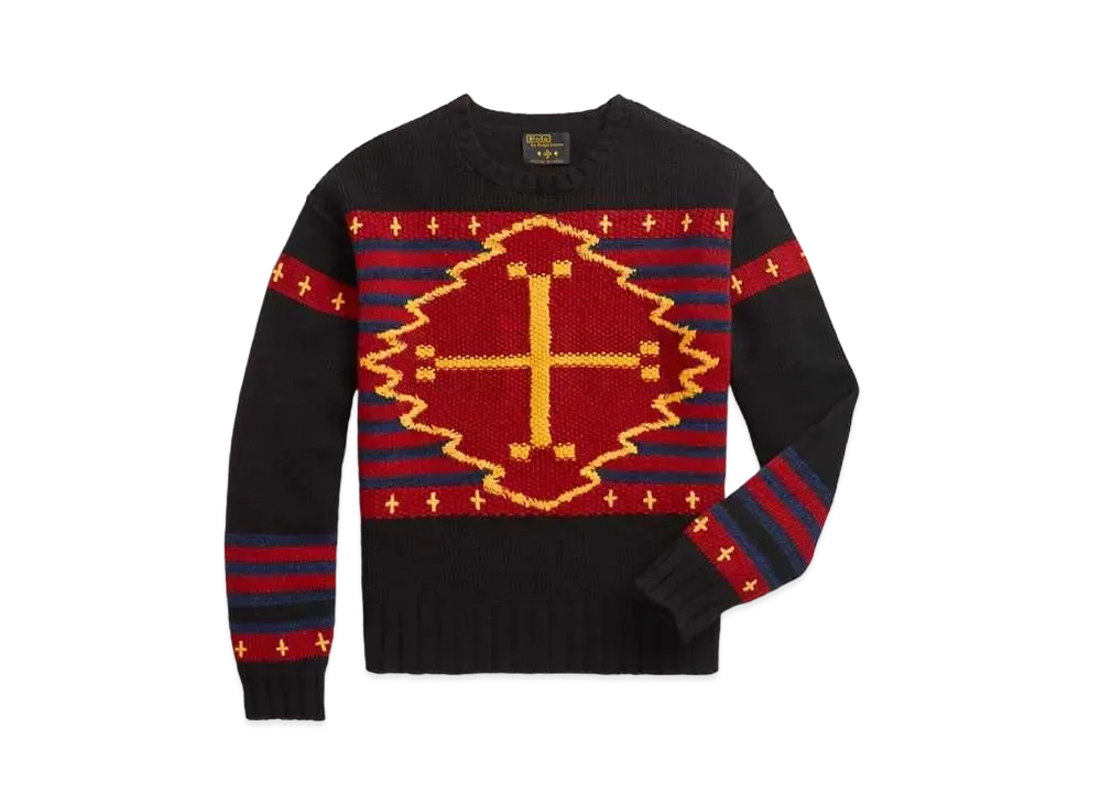 Polo Ralph Lauren x Naiomi Glassess Wool-Blend Sweater "Black"