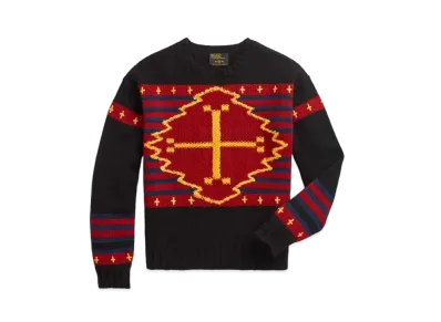 Polo Ralph Lauren x Naiomi Glassess Wool-Blend Sweater "Black"