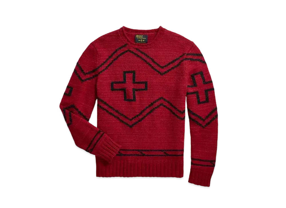 Polo Ralph Lauren x Naiomi Glassess Wool-Blend Sweater #1 "Red"