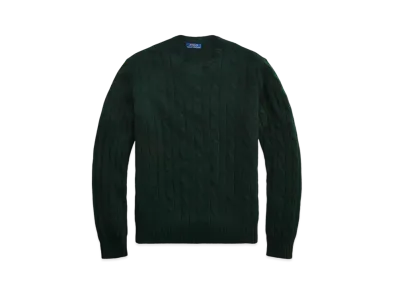 Polo Ralph Lauren Cable Knit Cashmere Sweater "Green"