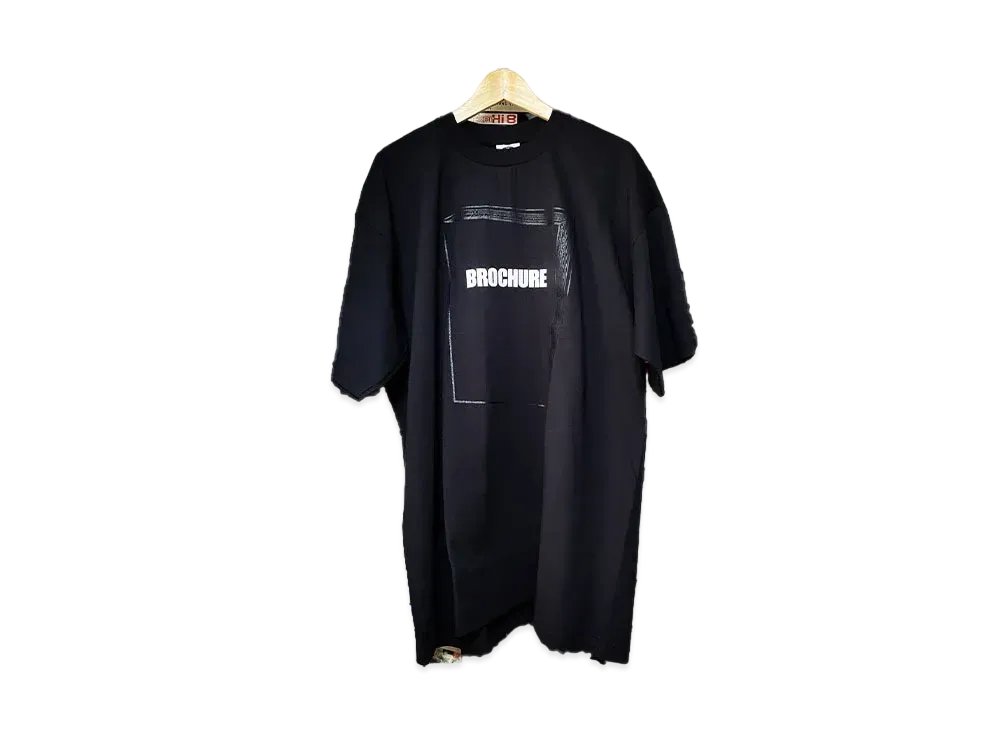 BROCHURE Book Logo Tee "Black"