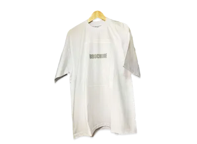 BROCHURE Book Logo Tee "White"