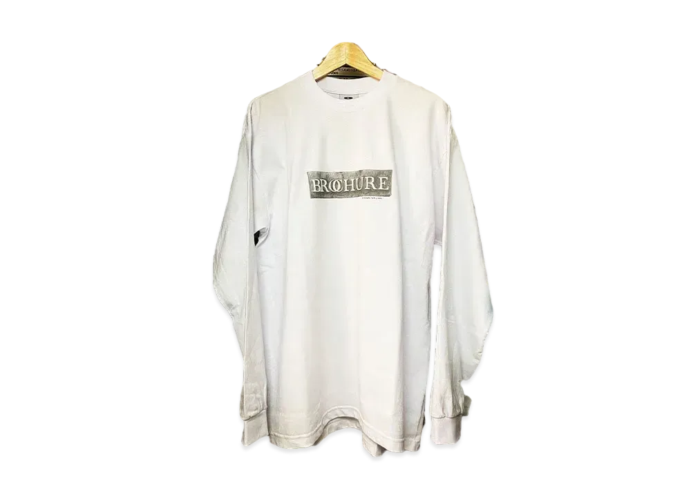 BROCHURE Sketch Logo L/Tee "White"
