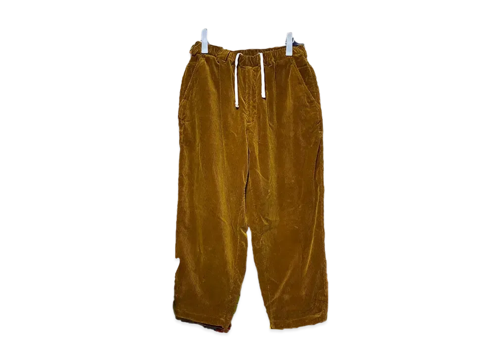 BROCHURE Cord Easy Pants "G.Brown"
