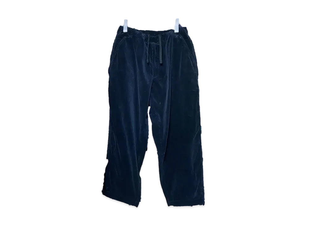 BROCHURE Cord Easy Pants "Navy"