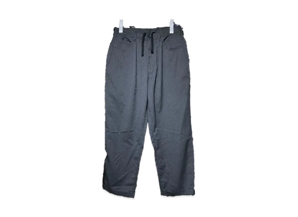BROCHURE 1P Wool Slacks "Charcoal.G"