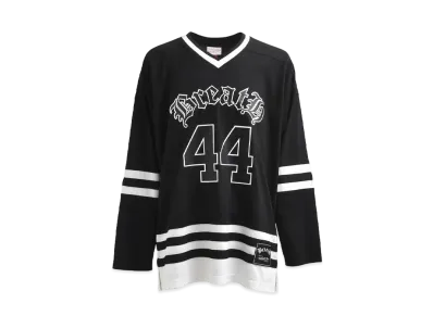 Mitchell & Ness x BreatH Logo Hockey Jersey "Black"