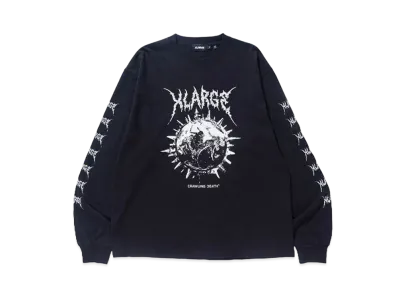 XLARGE x Crawling Death Remember Death L/S Tee "Black"