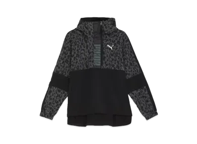 PUMA Men's Training Train Edge Cross Woven Half Zip Jacket "Puma Black"