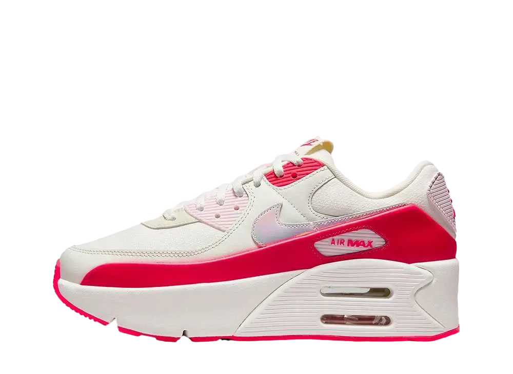 Nike Women's Air Max 90 LV8 "Voile/Rouge/Rose"
