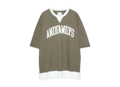 ANDFAMILYS BIG BUD TWO TONE -College- "OLIVE"