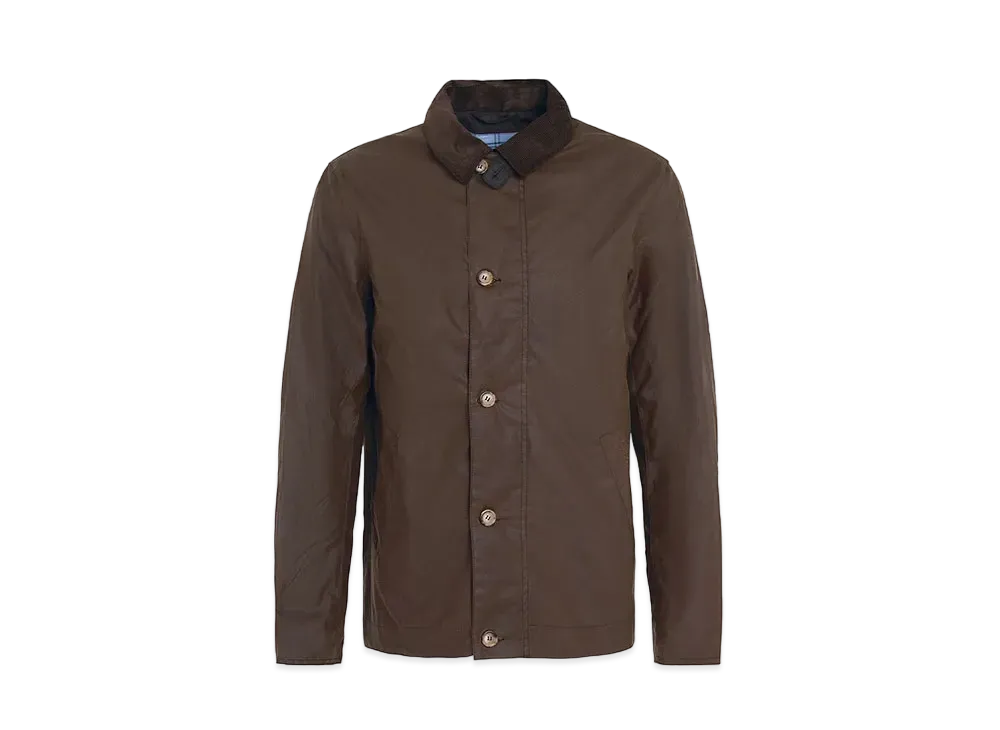 Barbour Blakewood Waxed Cotton Blouson "Brown"