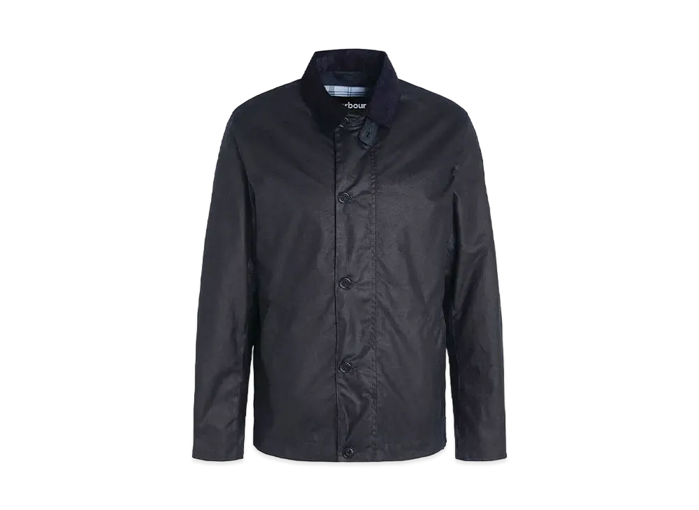 Barbour Blakewood Waxed Cotton Blouson "Navy"