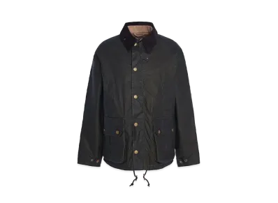 Barbour Heritage Plus Deck Waxed Cotton Blouson "Olive"