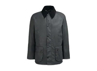 Barbour Ashby Wax Cotton Blouson "Gray"