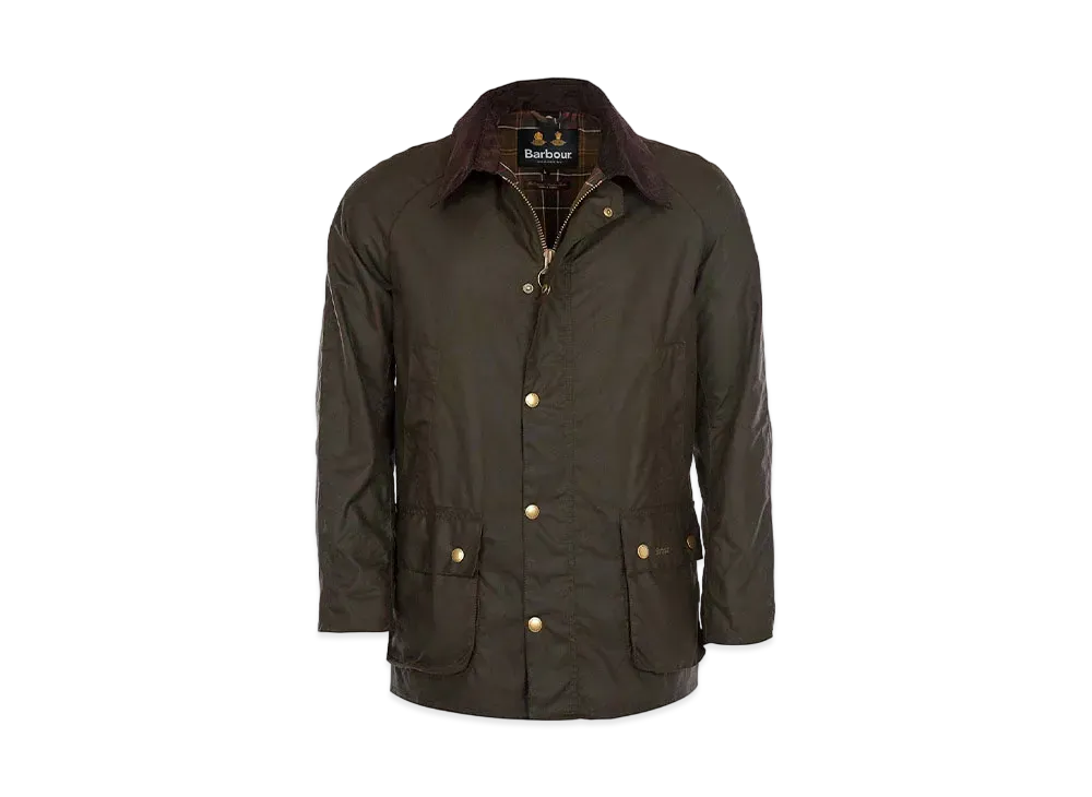 Barbour Ashby Wax Cotton Blouson "Olive"