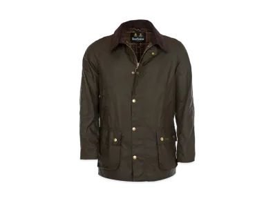 Barbour Ashby Wax Cotton Blouson "Olive"