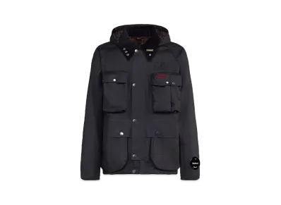 Barbour C.P. Company Creel Wax Jacket "Black"