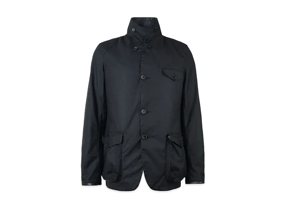 Barbour Beacon Sport Wax Jacket "Black"