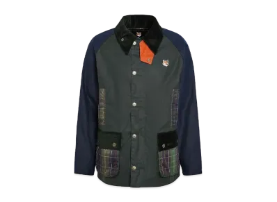 Barbour x Maison Kitsune Beaufort Patchwork "Green"