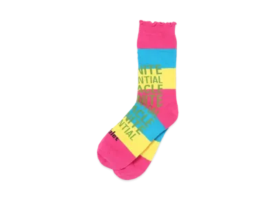 doublet Slogan Socks "Pink"